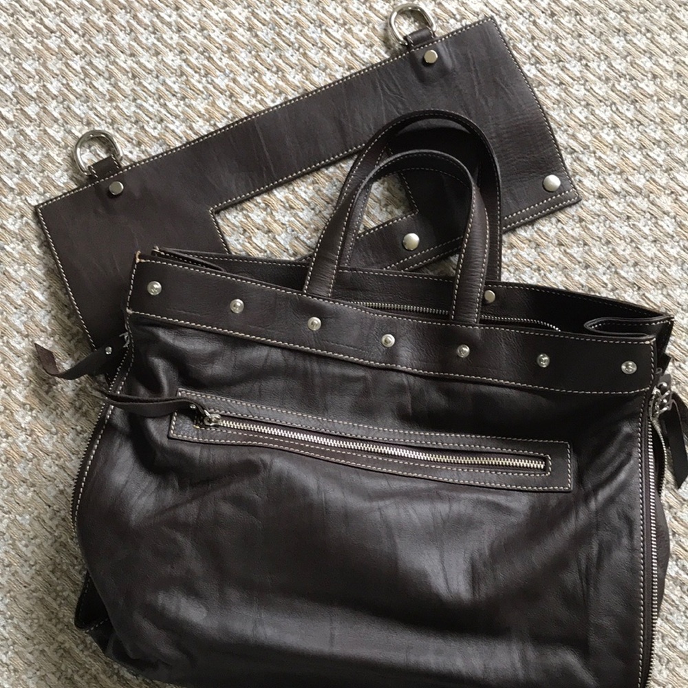 Vera Pelle Calfskin Leather Italian Handbag